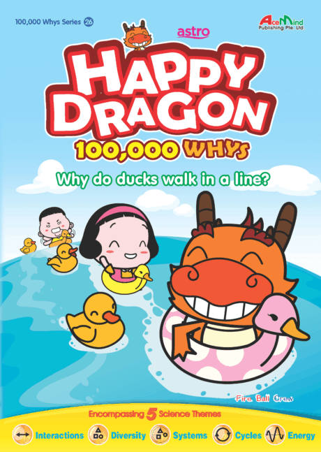 Happy Dragon #26 Why do ducks walk in a line?